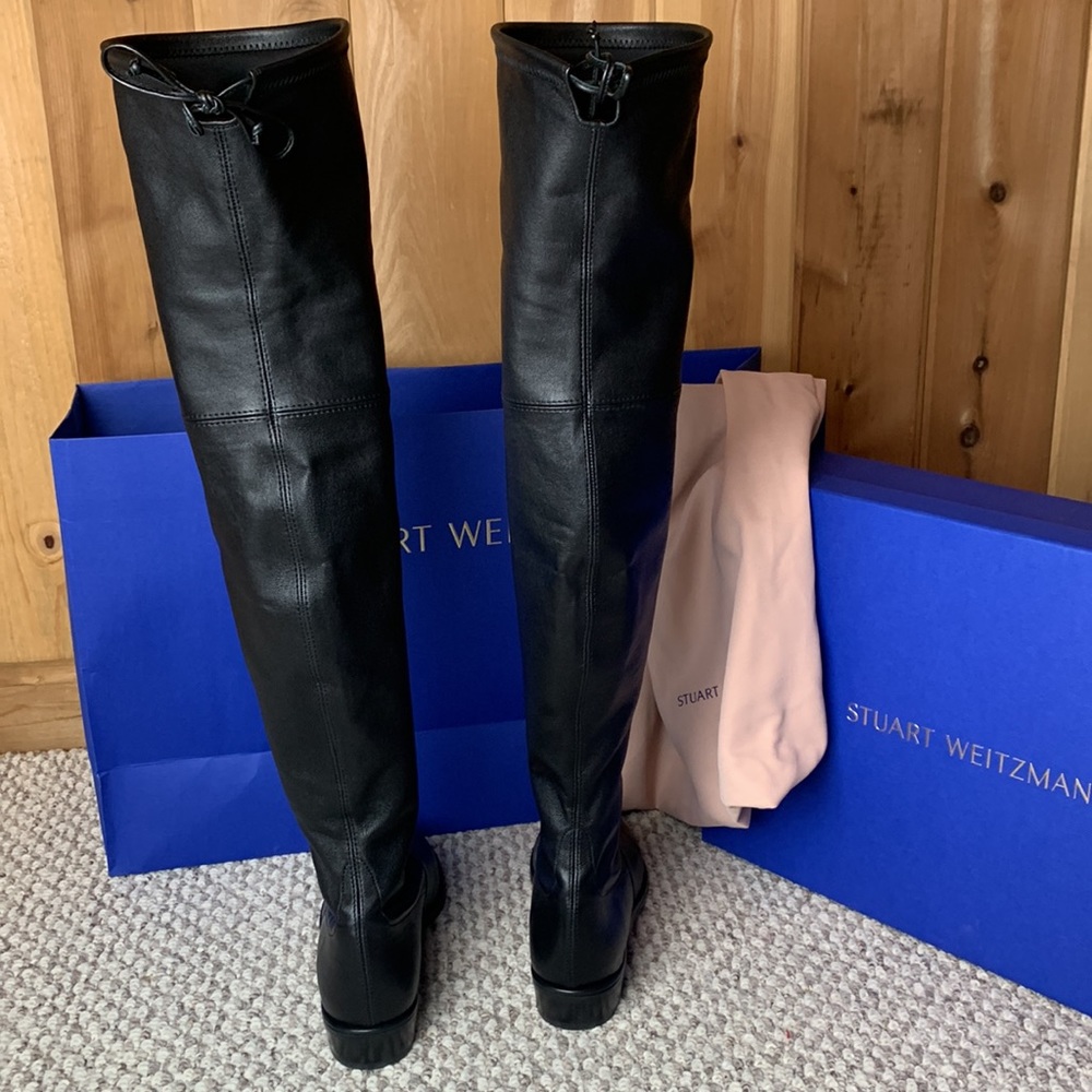 🎊Host Pick🎉Stuart Weitzman Over-the-Knee Leather Lowland Boots - Picture 5 of 12